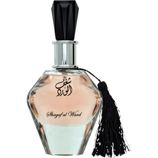 Perfume Shagaf Al Ward Árabe 100ml Feminino Embalagem de vidro lacrado