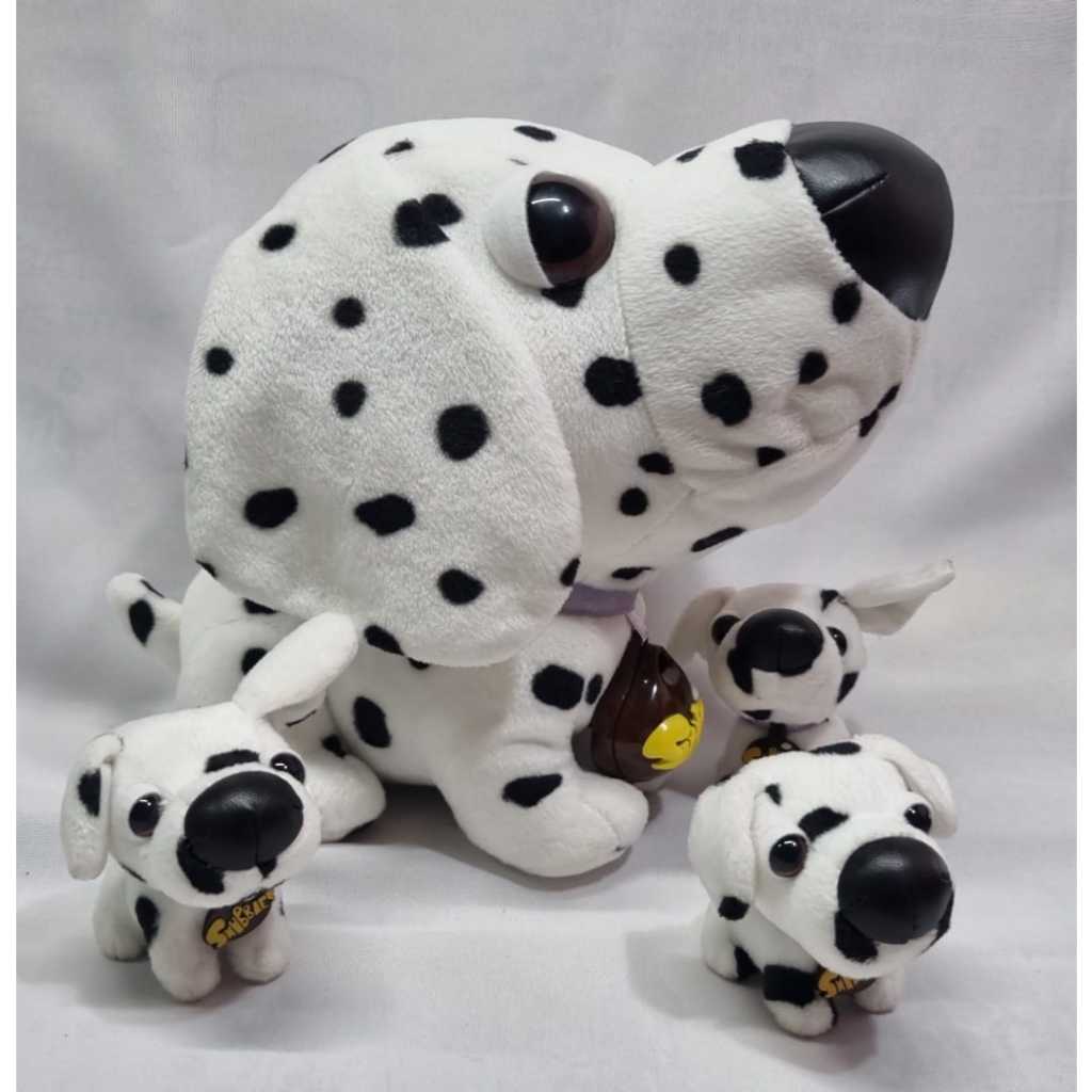 Pelúcia Original Snubbies Buddy Dalmata com 3 filhotes importado. Usado ...