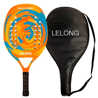 Raquete Beach Tennis Fibra De Carbono OIF-7005 com Bolsa Jogo em Oferta na Shopee