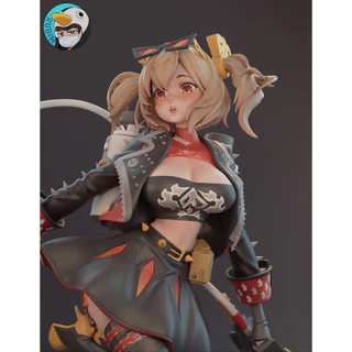 Burnice White - Action Figure em Resina - Boneca Zenless Zone Zero - ZZZ