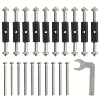 Kit 10 Unidades Reparo Salva Caixinha 4x2 Abas Quebradas