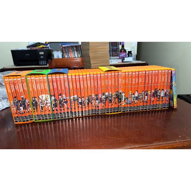 NARUTO DVD BOX 1～3 dvd box naruto clássico original coleçao 45 volumes | Shopee Brasil