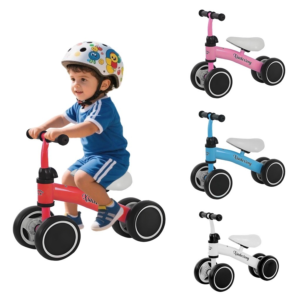 Bicicleta de Equilíbrio Sem Pedais para Bebês e Crianças Brinquedo ...