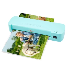 MECOLOUR Plastificadora Nova Laminadora Refiladora A4 De 9 Polegadas Antiatolamento 127V/220V em Oferta na Shopee