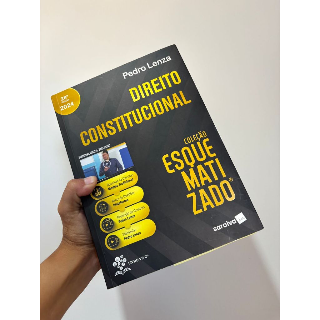 Direito Constitucional | Esquematizado 2024 | Pedro Lenza – Volume 1 ...