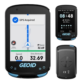 Computador De Bicicleta Gps Geoid Cc600 Com Tela Colorida Rotas Roteamento Mapas