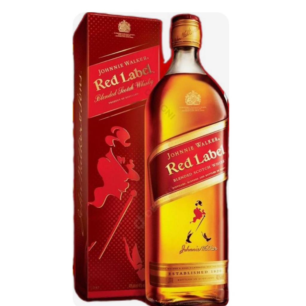 Whisky Red label 1lt | Shopee Brasil