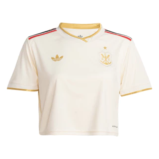 Cropped Flamengo Jogo 3 Adidas 2025