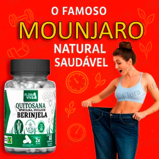 Quintosana com Associações | com Spirulina, Psyllium e Berinjela | ORIGINAL | Suplemento Alimentar | Original