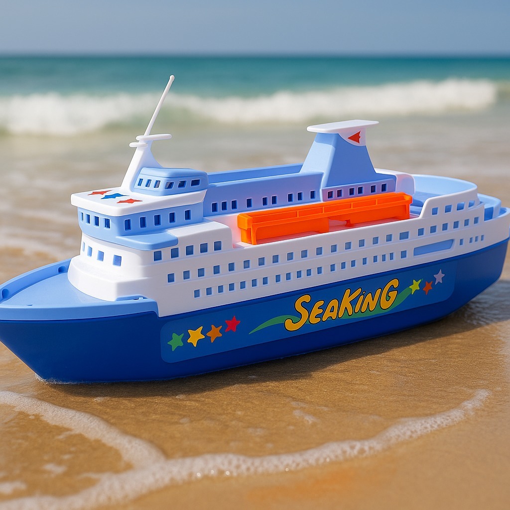 Navio Cruzeiro Barco Transatlântico Coleção Big Frota Brinquedo ...