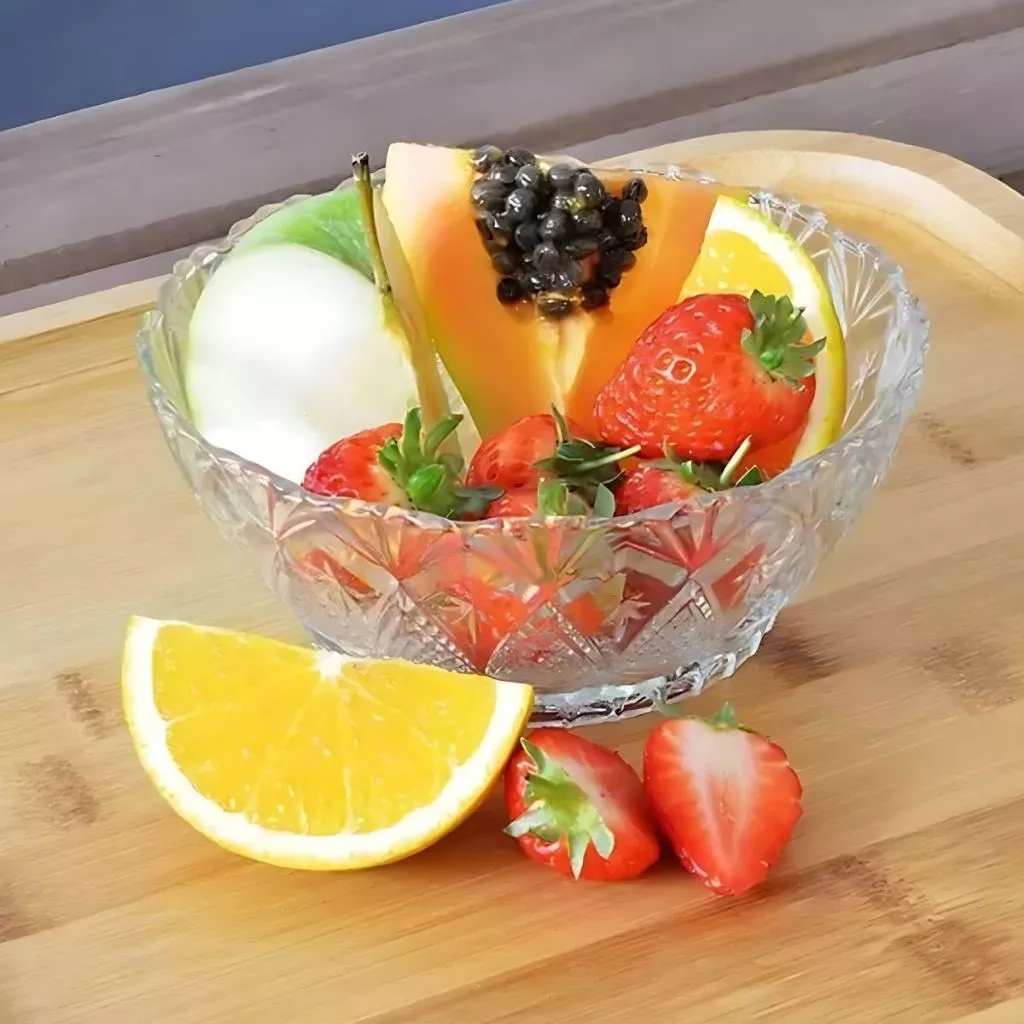 Jogo 12 Tigelas Em Vidro Para Sobremesa Bowl Petisqueira Sorvete Doces