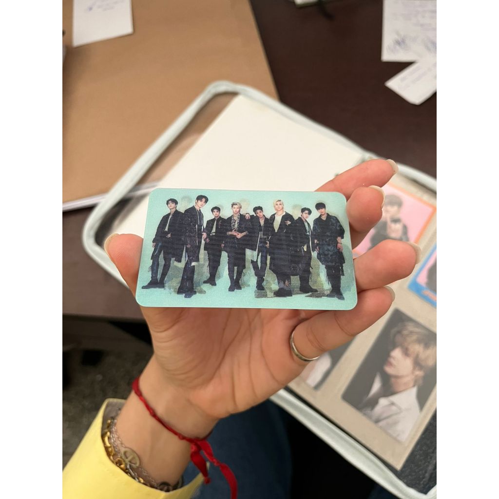PHOTOCARD OFICIAL STRAY KIDS LENTICULAR DA ERA GO LIVE IN LIFE