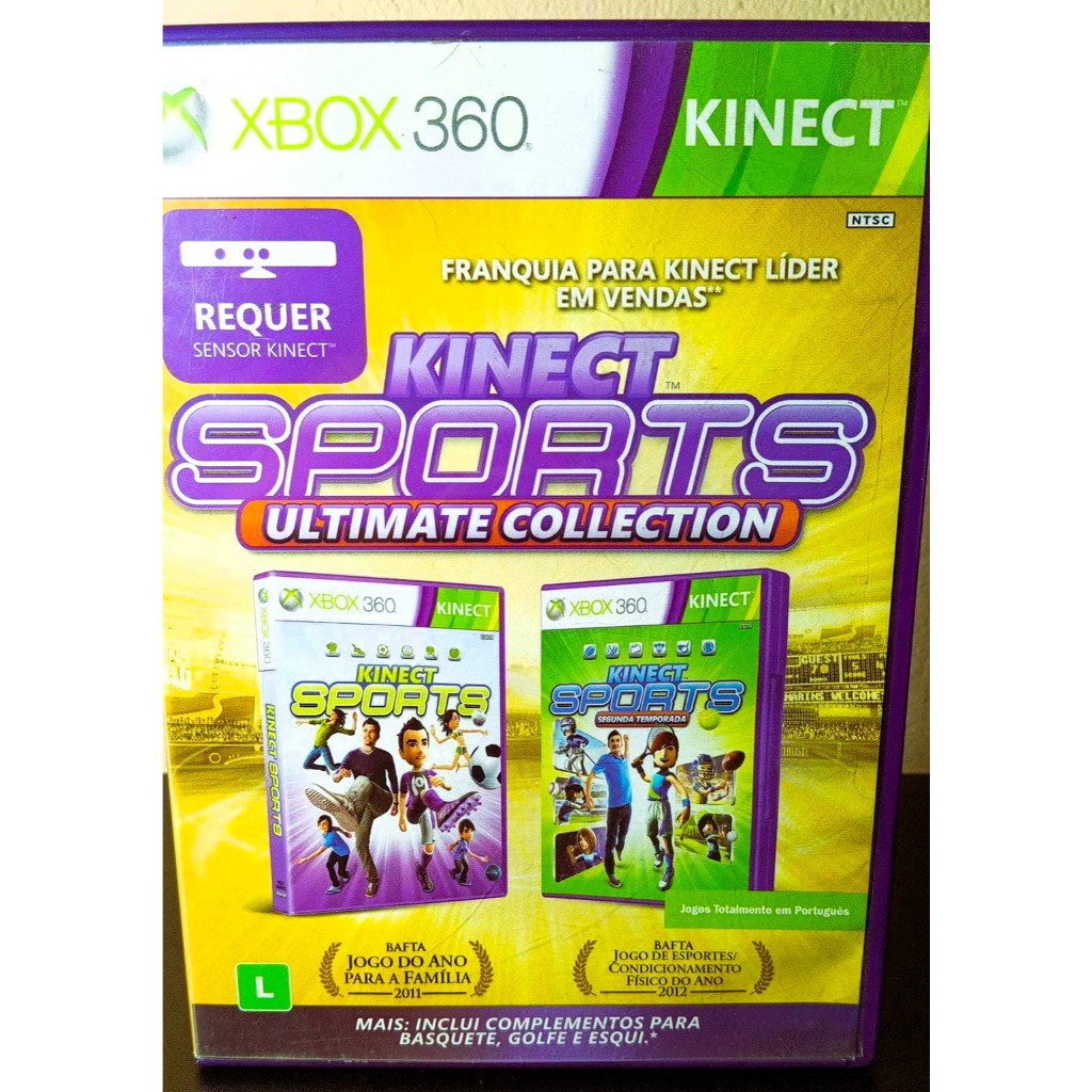 Jogo Kinect Sports Ultimate Collection Original Xbox 360 Mídia Física ...
