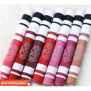 Batom Líquido Matte com Manteiga de Karité e Vitamina E At Play MARY KAY ORIGINAL PROMO SÓ AGOSTO