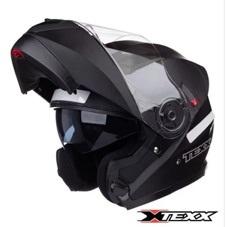 Capacete Texx Gladiator V3 Escamoteável Robocop viseira dupla Original – Tamanhos Disponíveis
