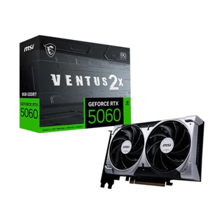 PLACA DE VIDEO MSI GEFORCE RTX 5060 VENTUS 2X OC 8GB GDDR7 128BITS 912-V537-017 em Oferta na Shopee
