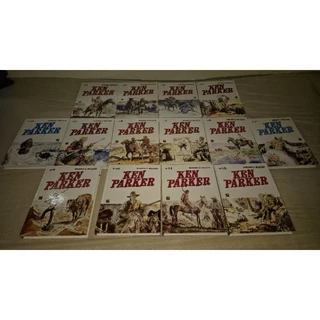 Coleção Ken Parker pela editora Mythos (14 volumes).