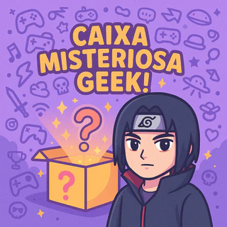 Kit Caixa Mistériosa de animes//modelo para presentear
