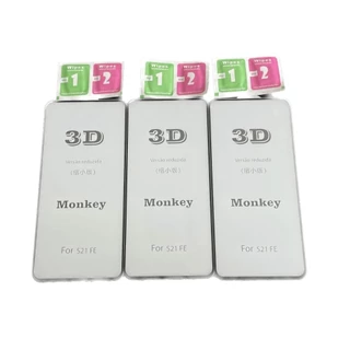 3 Películas (Galaxy S21 FE) De Vidro 3D + Kit De Limpeza