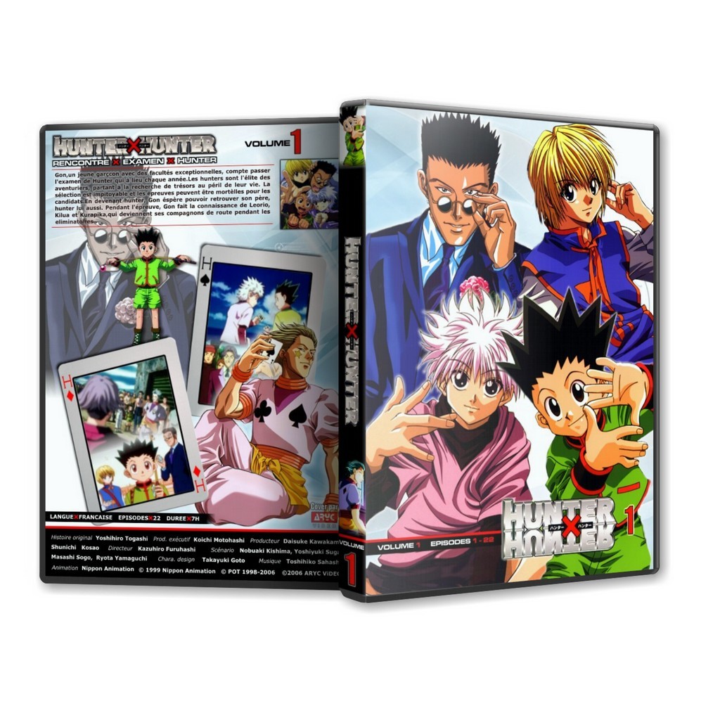 Dvds Hunter x Hunter 99 coleção completa dublada | Shopee Brasil
