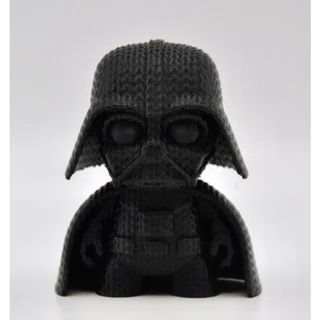 Darth Vader Decorativo Estilo Tricô - Impressão 3D