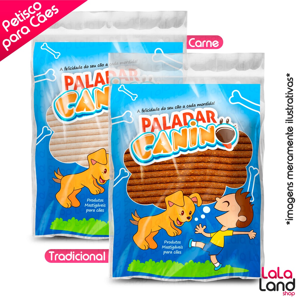 Kit Palito Mastigável Snack Paladar Canino Osso Petisco Bifinho de Carne Recompensa Treinamento Natural Saudável em Oferta na Shopee