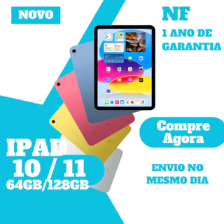 Tablet iPad 11 Novo Garantia 128GB NF 12x sem juros NF