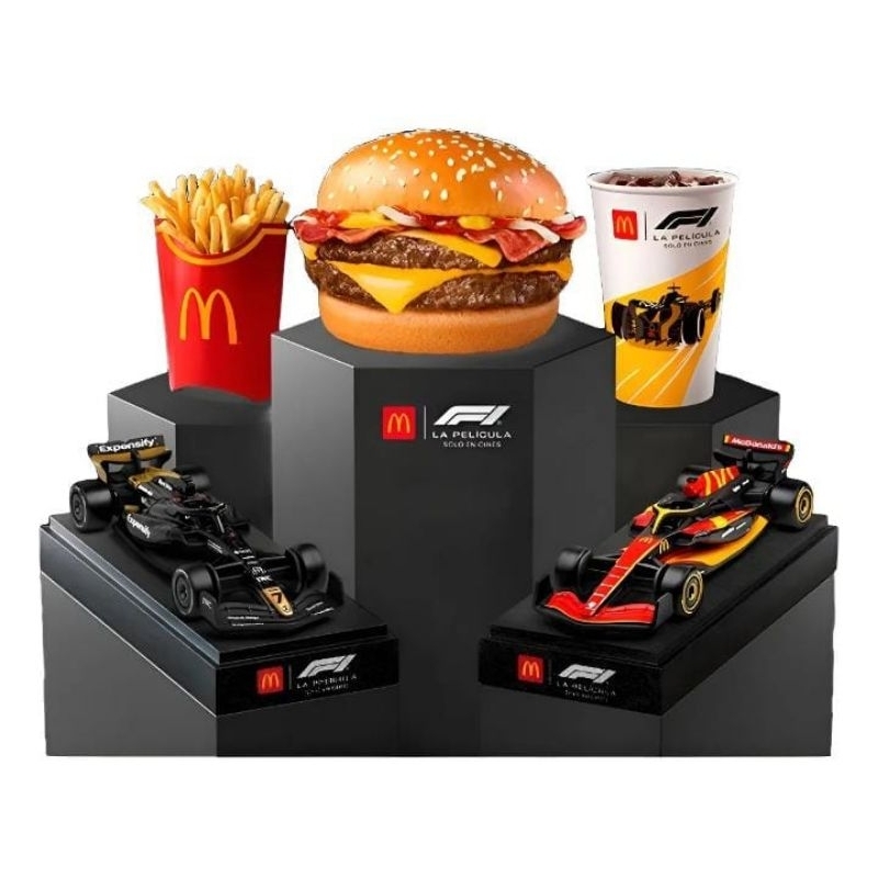 Fórmula 1 O Filme Carrinho F1 Mc Donald's Méqui Edição Limitada