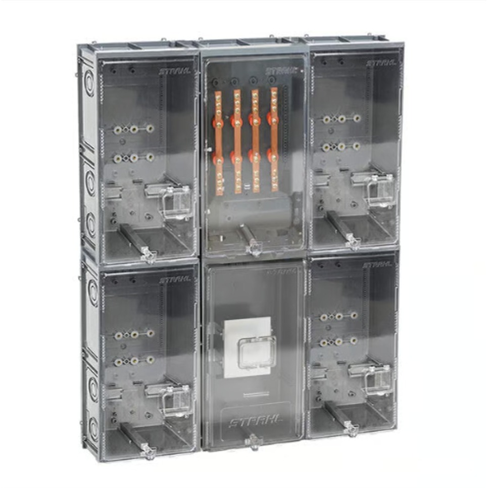 caixa de energia para 4 medidores padrão neo energia | Shopee Brasil