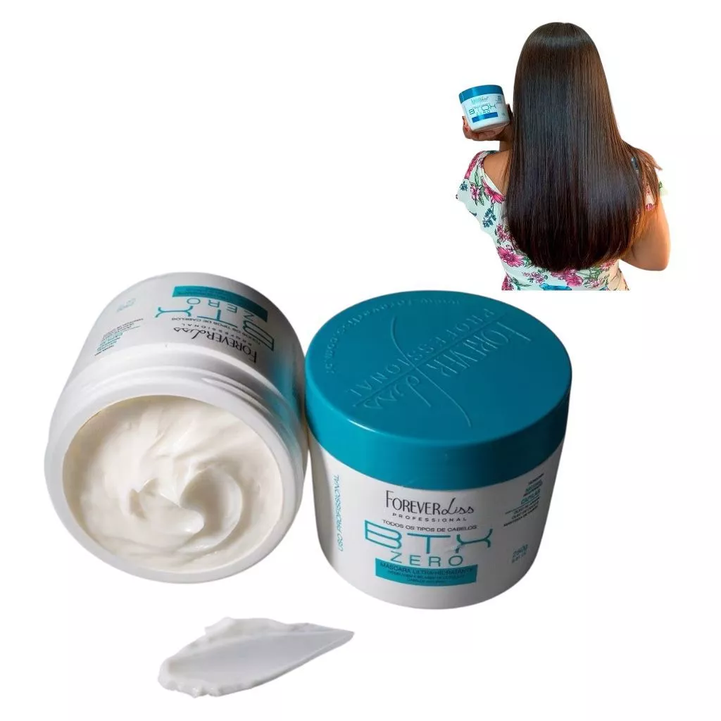 BTX Zero Forever Liss 250g – Liso Perfeito e Sem Danos!