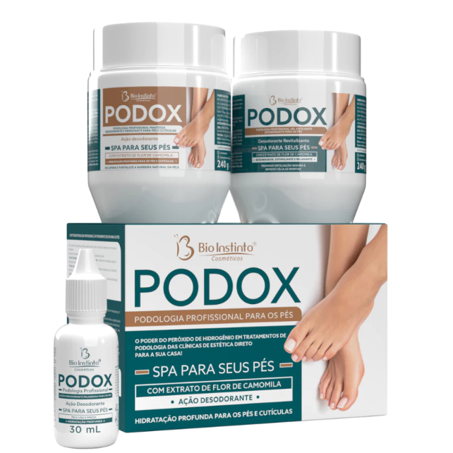 KIT PODOX Podologia Profissional Bio Instinto | Shopee Brasil