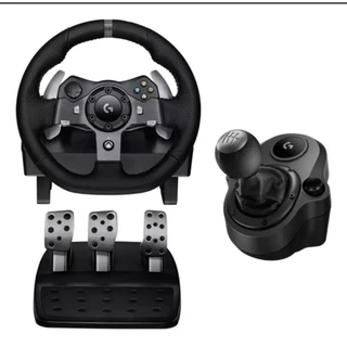 Volante Logitech G920 + Câmbio Manual Driving Force – Xbox / PC – Simulador de Corrida.