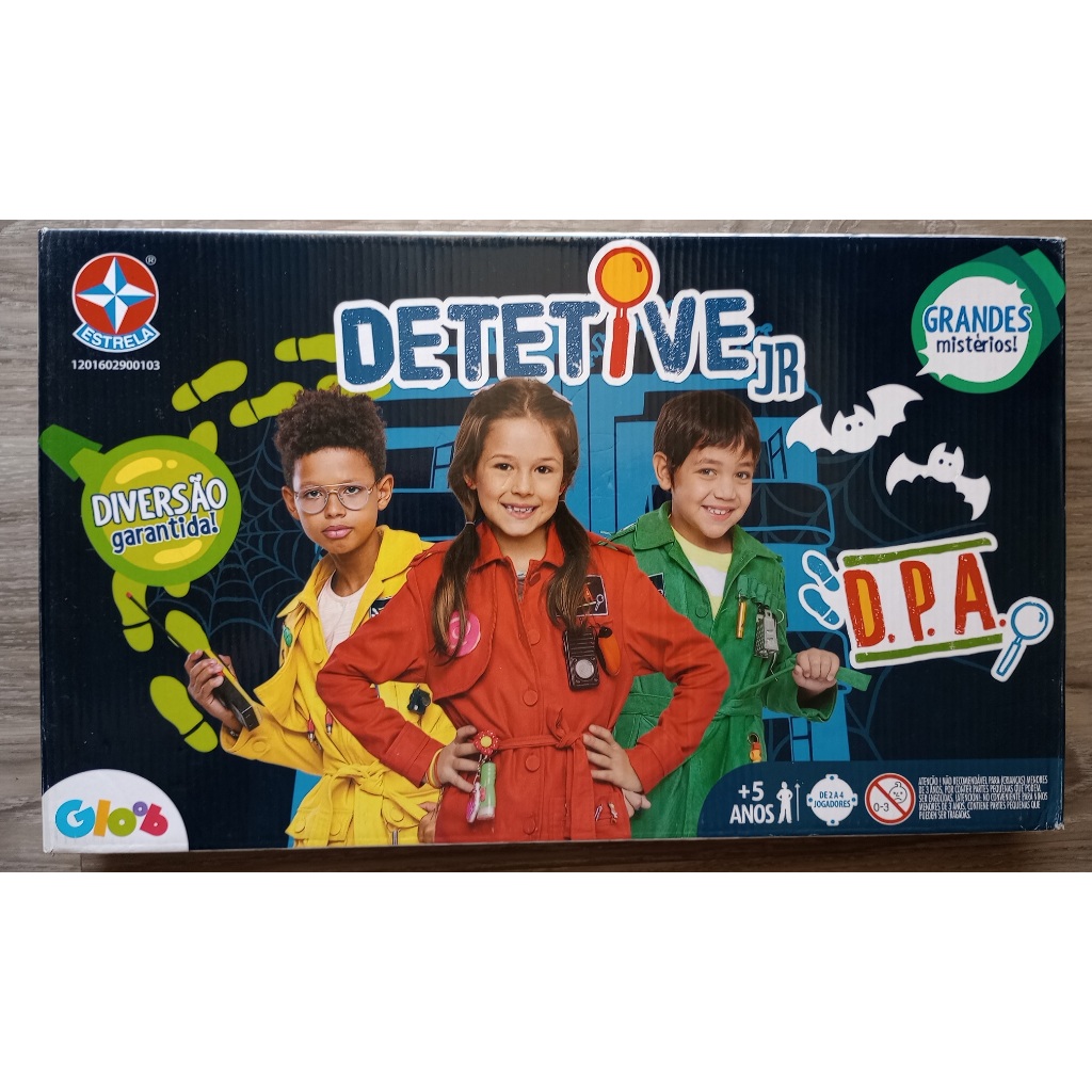 Jogo Detetive Júnior D.P.A (+ 5 anos) | Shopee Brasil