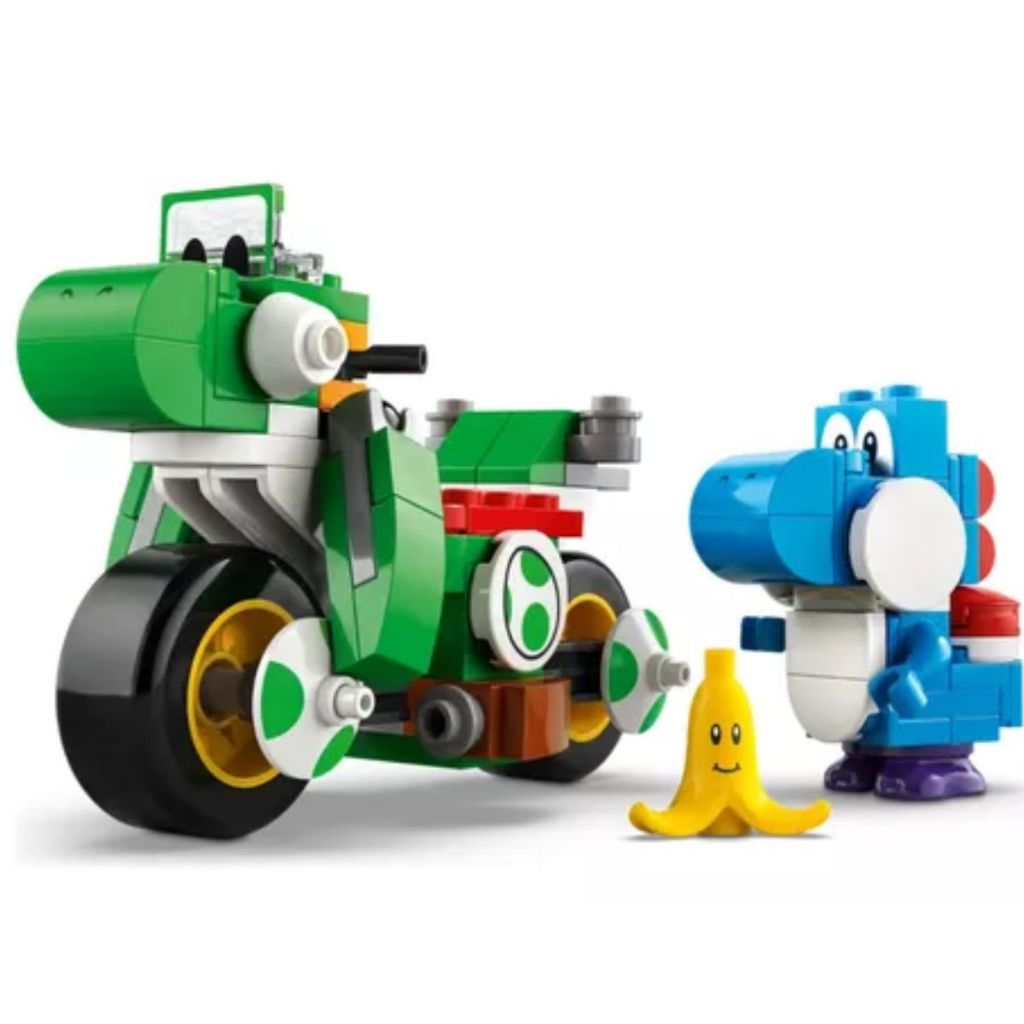 LEGO Super Mario Yoshi De Bicicleta 133 Peças | Shopee Brasil