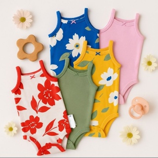 Kit bodys bebê regata importado Original 5 peças coleção nova. em Oferta na Shopee