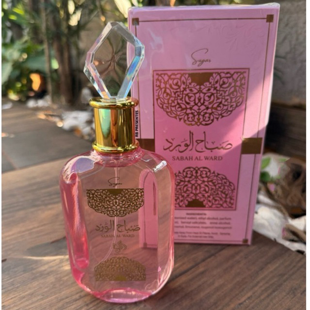 Sabah Al Ward sugar - Eau de Parfum 100ml Fragrância Oriental Floral ...