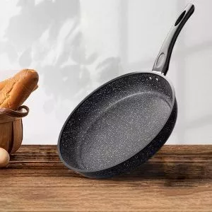 Frigideira Antiaderente para Indução Multifuncional – 16cm, 18cm e 20cm Cor Preta