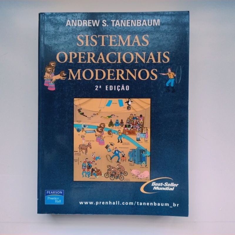 Livro Sistemas Operacionais modernos/ Andrews. Tanenbaum | Shopee Brasil