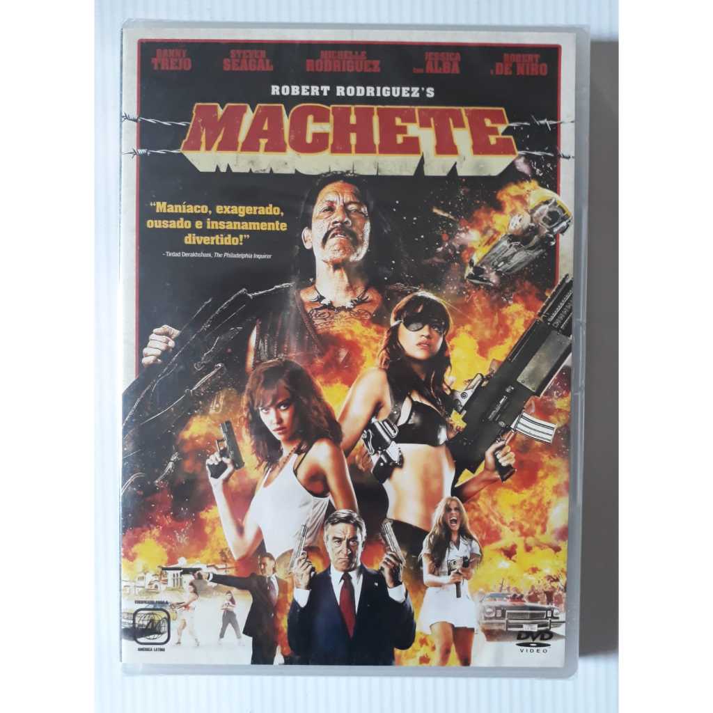 Dvd Machete - Danny Trejo, Lindsay Lohan - Original Lacrado