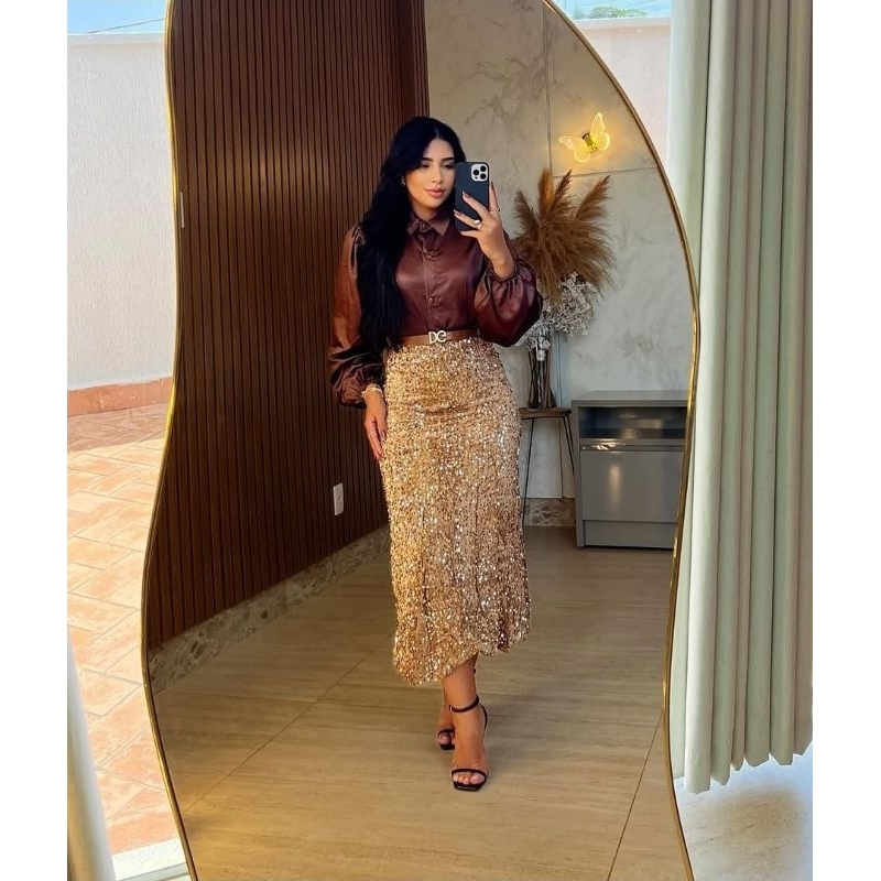 Saia Midi Vestido De Veludo Evangelico Vestido De Veludo Roupas