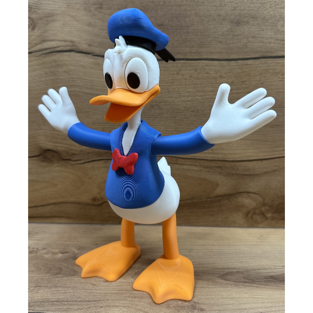 Boneco 3D Pato Donald – Modelo Colecionável e Decorativo | Shopee Brasil