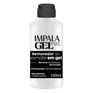 IMPALA - Removedor De Esmalte Em Gel - Impala Gel Plus 100ml em Oferta na Shopee