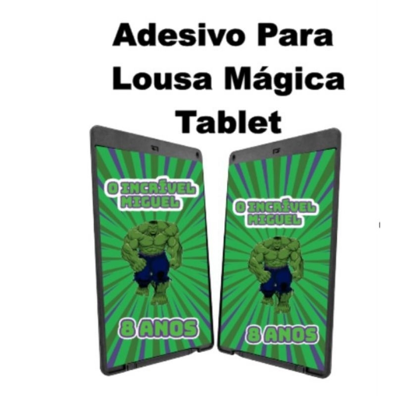 15 unidades Adesivo Para Tablet Lousa Mágica 8.5 polegadas | Shopee Brasil
