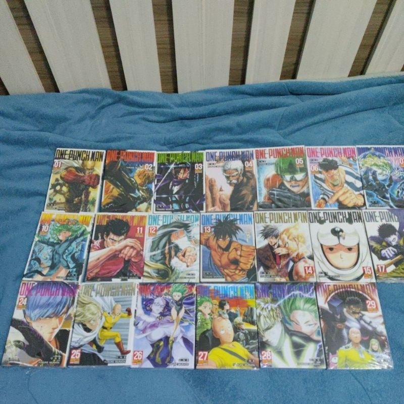 Mangás One Punch Man (ler descrição)