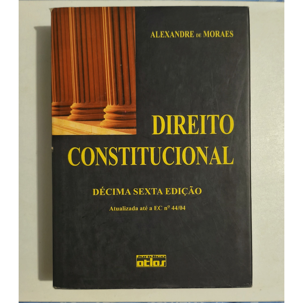 DIREITO CONSTITUCIONAL – 16ª EDIÇÃO – ALEXANDRE DE MORAES | Shopee Brasil