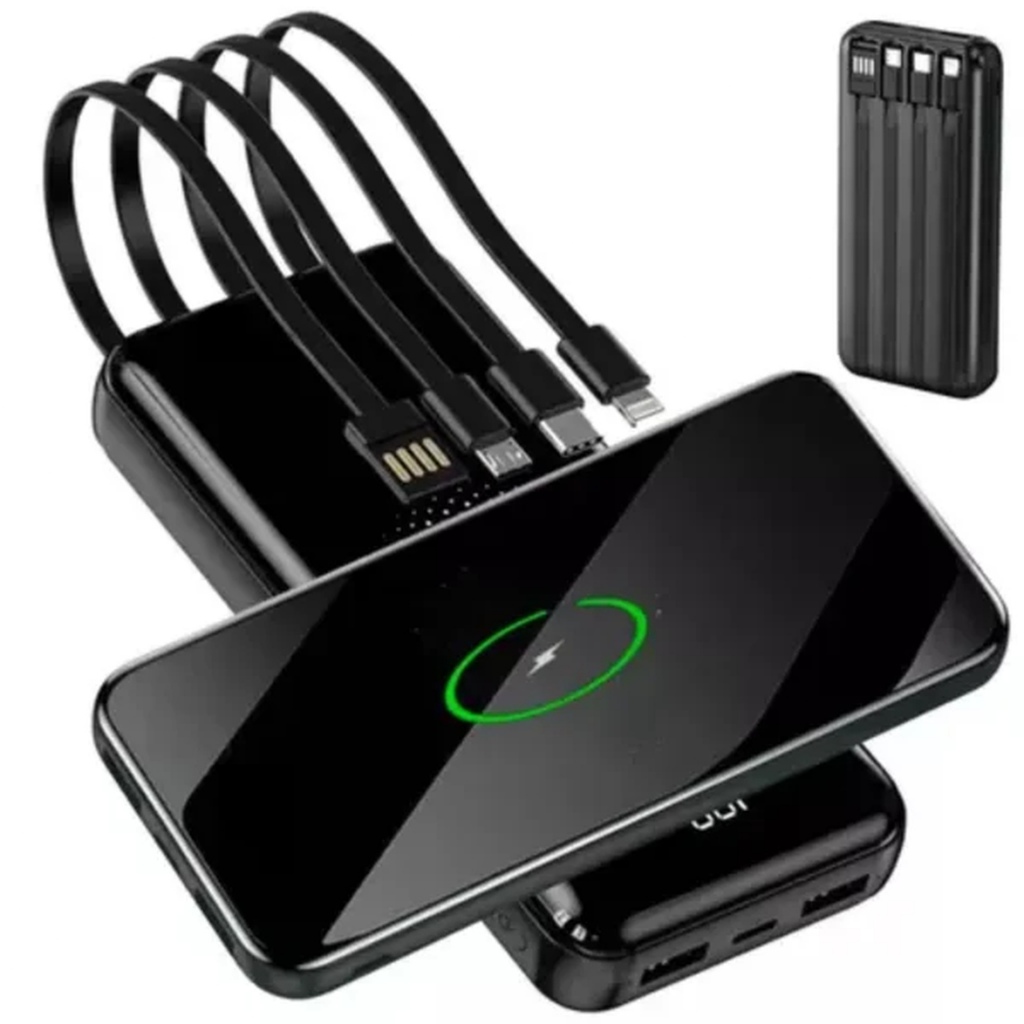 Power Bank com indução sem fio KAPBOM 10.000mAh – Carregamento Rápido e ...