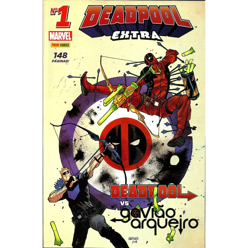 Deadpool Extra - 001 (Complete Sua Coleção) | Shopee Brasil