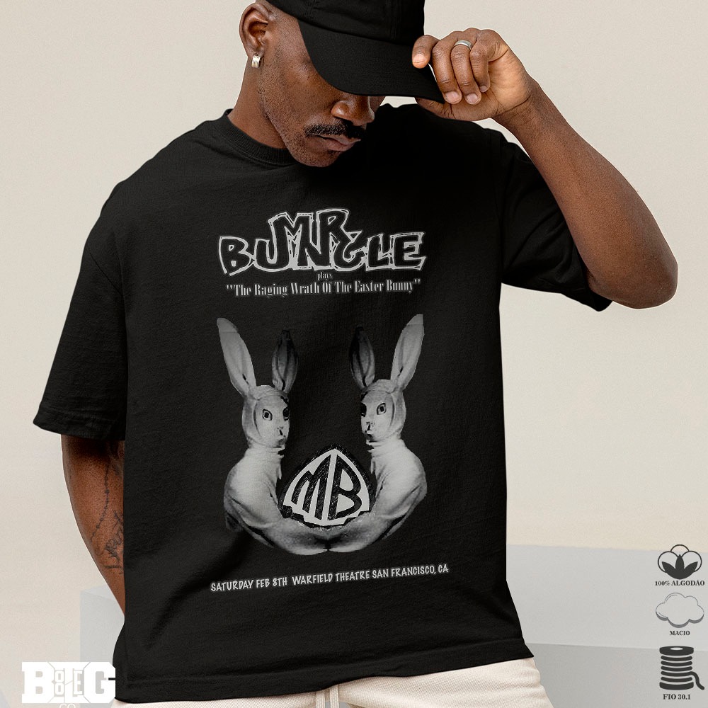 Camisa Camiseta Basica e oversized banda mr bungle rock tour