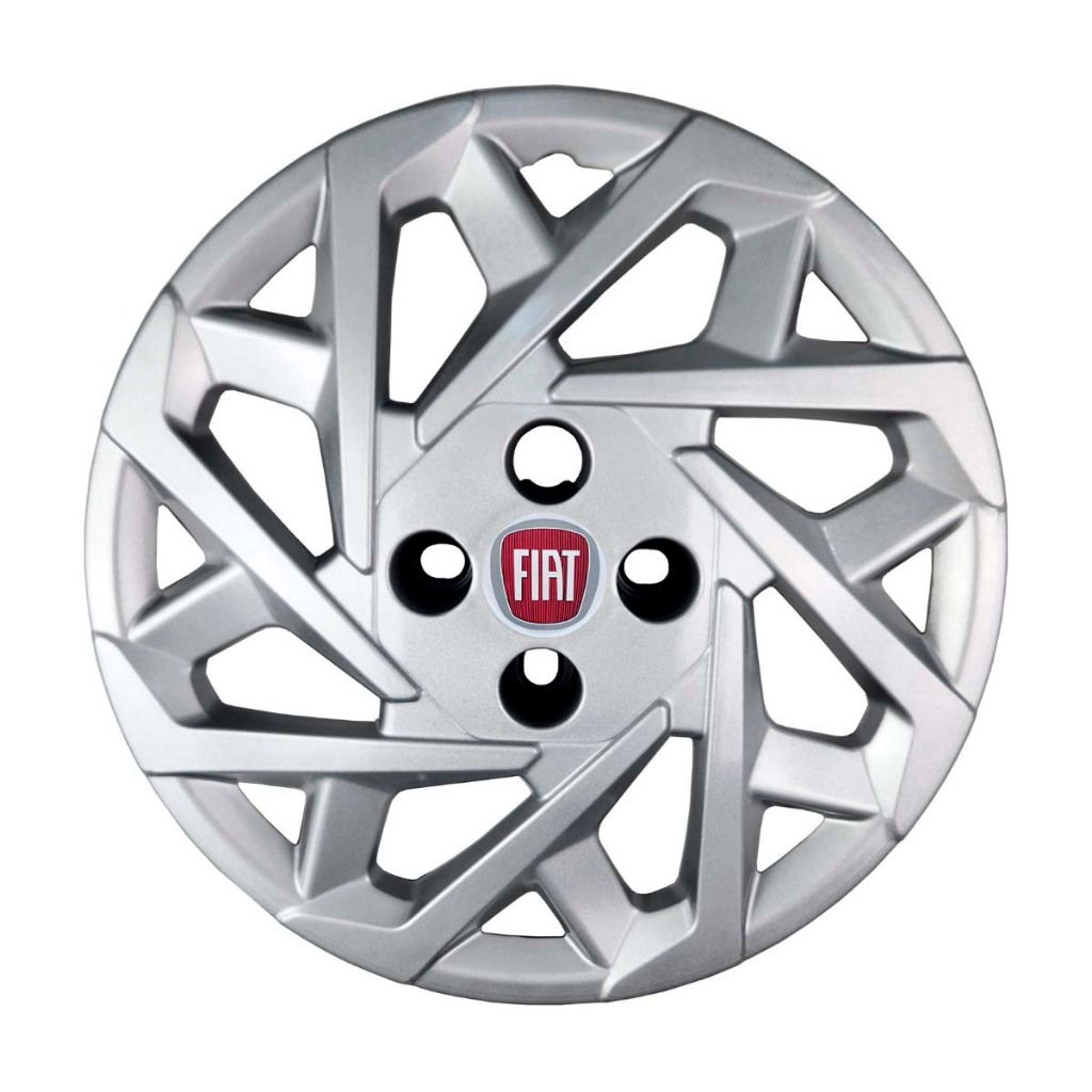 Jogo 4 Calota Para Fiat Strada Aro 15 Todos Os Modelos Carlota Prata ...