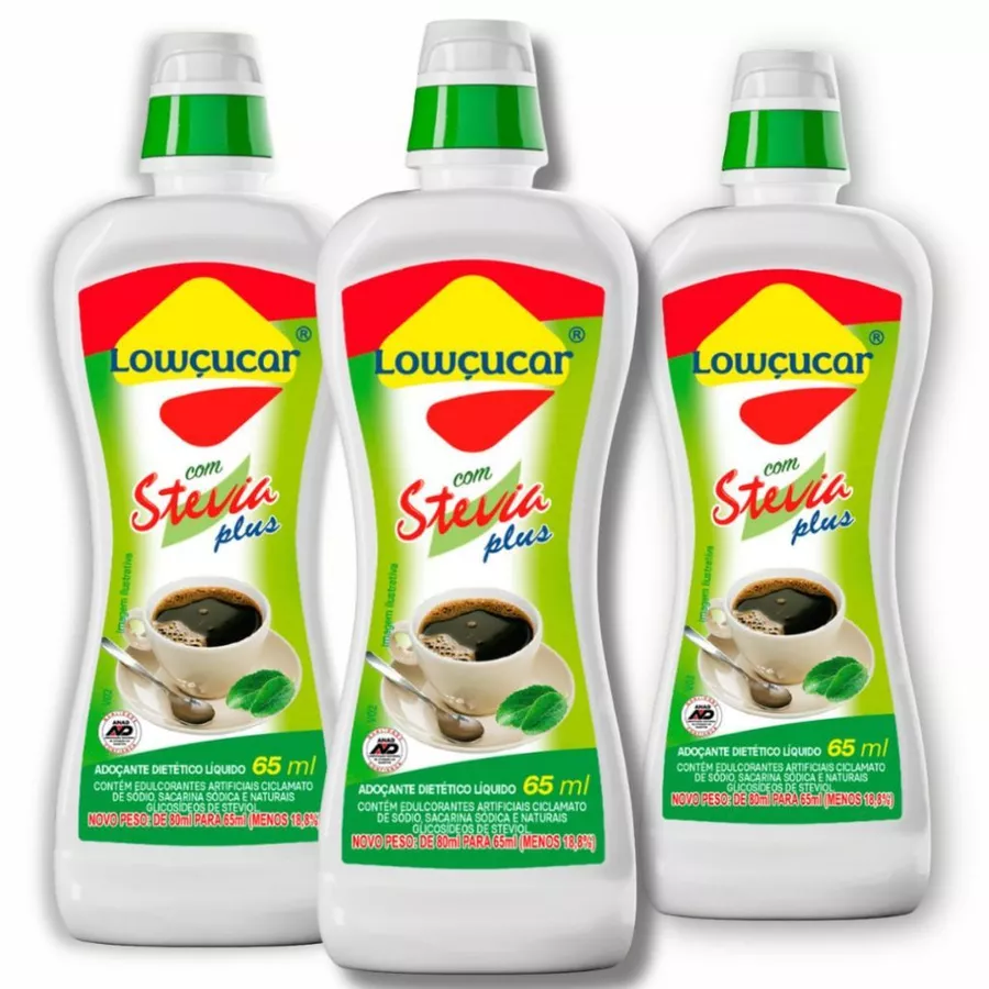 Stevia Líquido Lowçucar Stevia Líquido Lowçucar